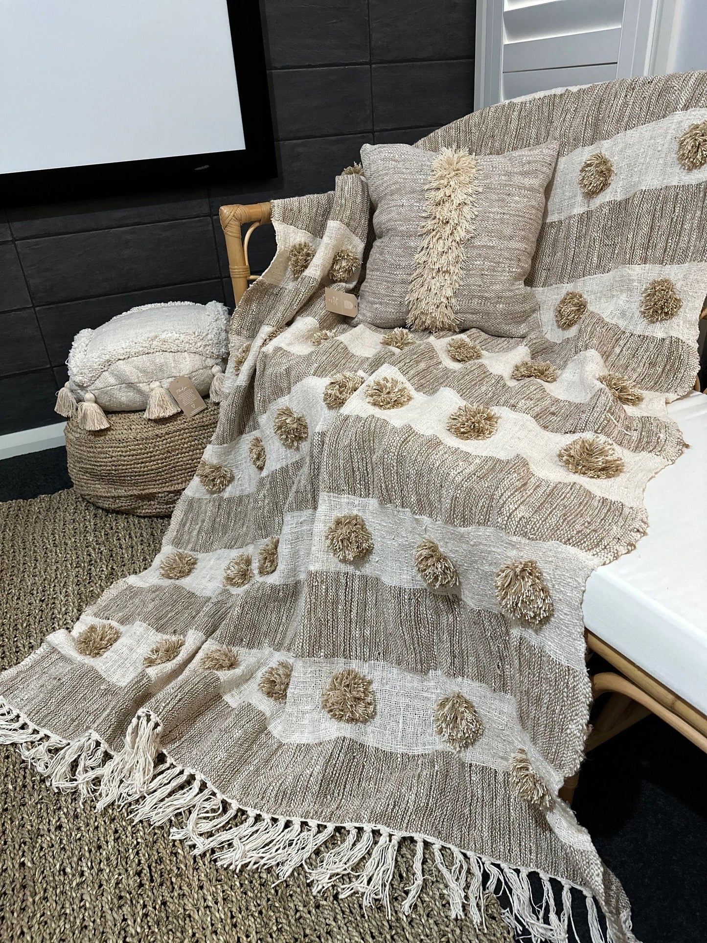 Throw Natural Cotton