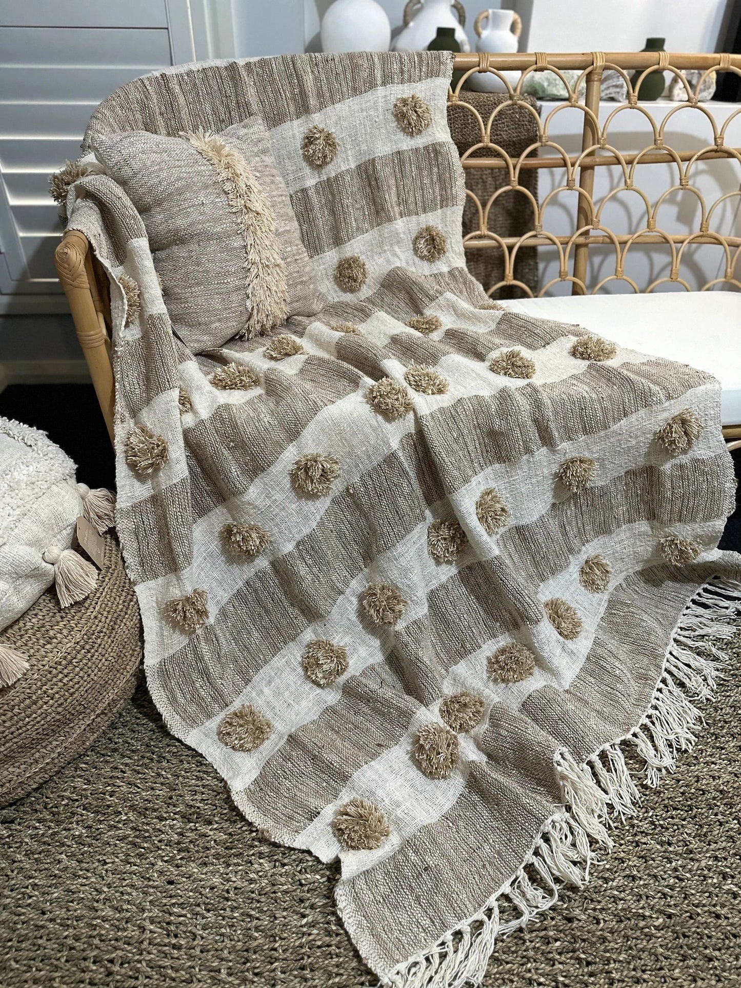Throw Natural Cotton